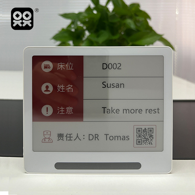 5.83寸 3色 电子纸座位牌/医疗卡 
OKO580A-E3